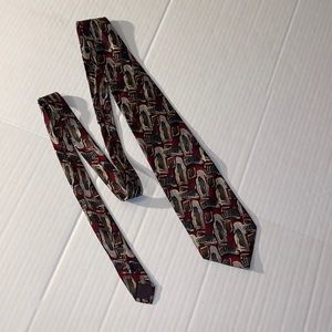 J. Garcia Men’s Courtyard Performance Collection 15 Silk Necktie